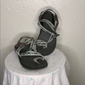 Turquoise Chacos